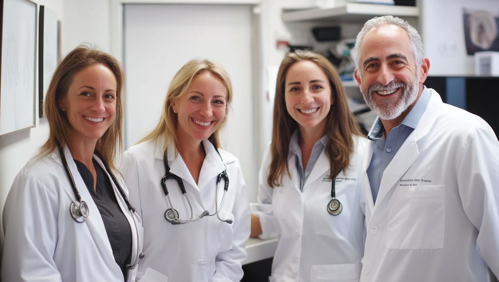 Stockcake Doctors Discussing Report 173405333