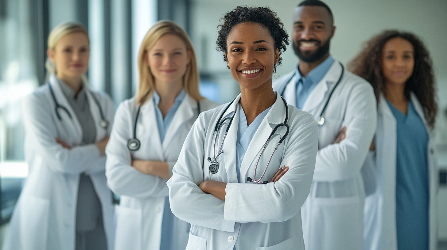 Stockcake Medical Team Smiling 1734057281